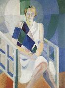 Delaunay, Robert Study of Mrs Ham-s Painting Spain oil painting artist